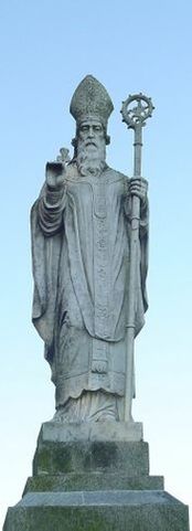 Статуя Св. Патрика на холме Тара