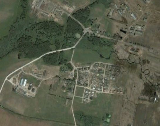 Фотография со спутника поселка Поплавцы