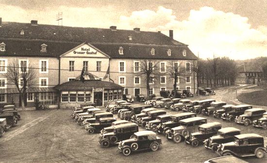 Гостиница Grosser Gasthof, 1933-1945 гг.