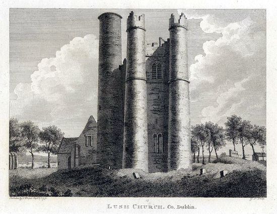 Церковь в Ласке, 1791 год