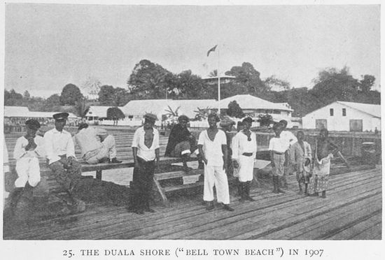 Набережная Дуалы в 1907 году