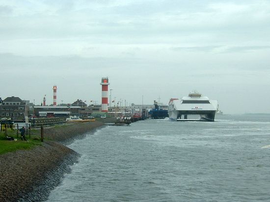 Паромный терминал в Хук-ван-Холланд