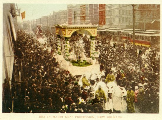 Карнавал Марди Гра, 1900-е годы