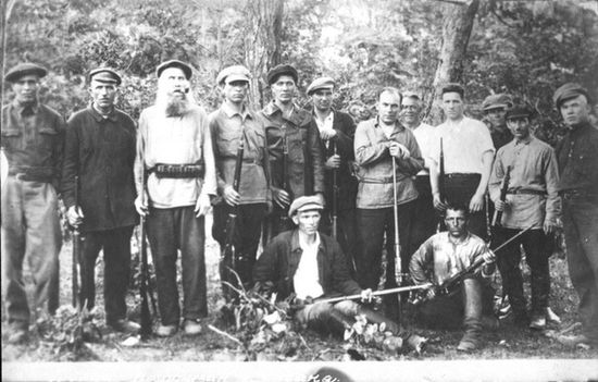 Сучанские партизаны, 1920-е гг.