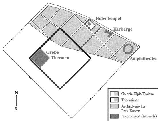 План Археологического парка
