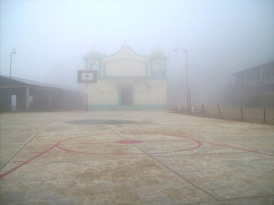 Школьный двор в Чинантекуилле