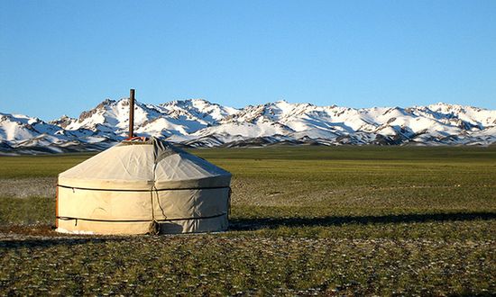 Традиционная монгольская юрта