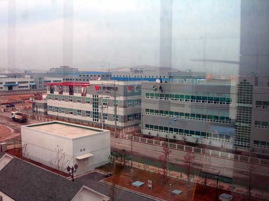 Фабрики промышленного района Кэсон.