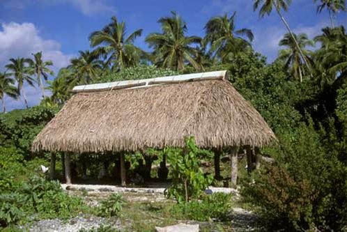 Дом на островке Фаиоа, недалеко от Увеа.