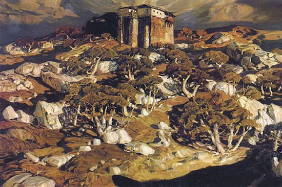 Старый Крым (картина К.Богаевского)