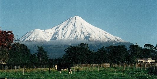Вершина горы Таранаки