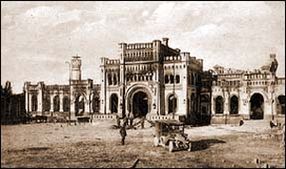 Брестский железнодорожный вокзал в годы Первой мировой войны (около 1915 года)