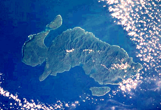 Лата находится на северо-западе острова Санта-Круз