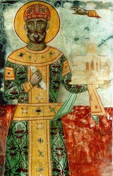 Давид Строитель, один из самых выдающихся государственных деятелей средневековой Грузии, способствовавший объединению грузинских княжеств в единое централизованное государство.