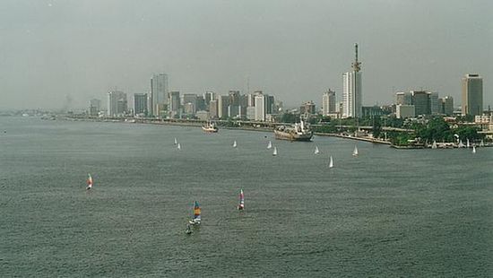 Вид на Лагос