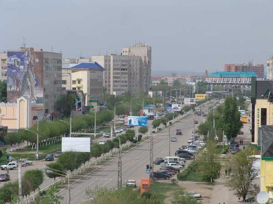 Вид на проспект Абылхаир-хана