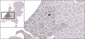 Расположение общины Боскоп на карте Нидерландов