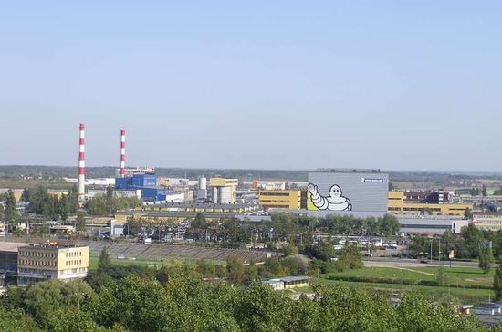 Завод Michelin в Ольштыне