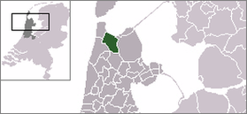 Местоположение общины Анна-Павловна на карте Нидерландов
