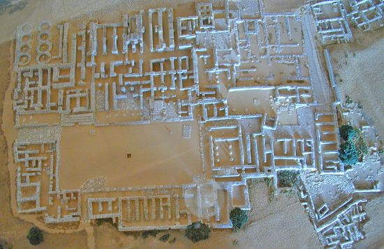План археологического места в Малии