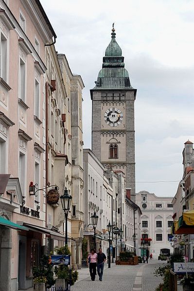 Исторический центр Энса с городской башней