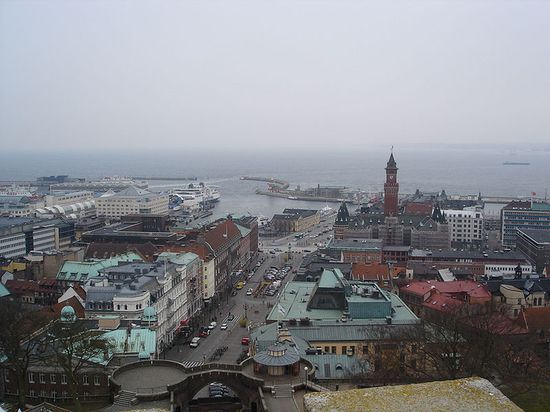 Вид на Хельсингборг