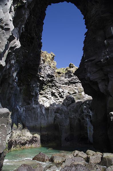 Вход в пещеру Бадсдова
