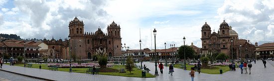Площадь Армас в Куско.