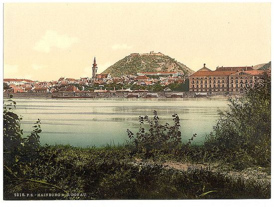 Хайнбург в 1900 году