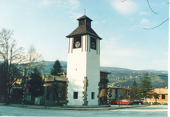Сахат-кула, часовая башня в Приеполе