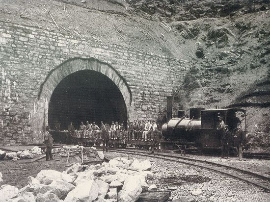 Строительство Арльбергского туннеля