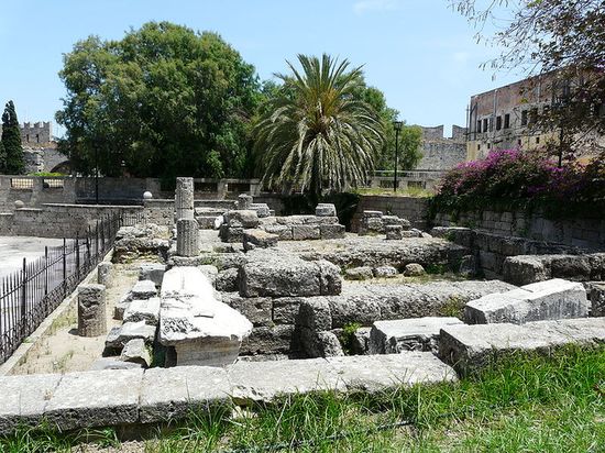 Руины храма Афродиты