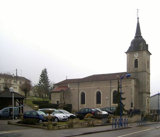 Церковь Сен-Блэз в Шавиньи (XVIII век).