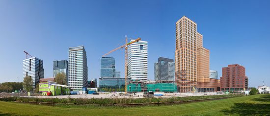 Финансовый район Амстердама — Зёйдас.