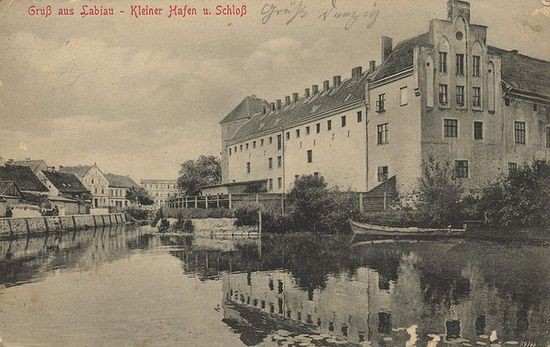 Замок Лабиау в 1915 году