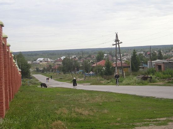 Колывань (Новосибирская область) в августе 2005 года