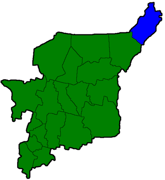 Городской округ «Воркута» на карте Республики Коми