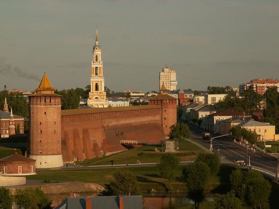 Вид на Коломенский кремль