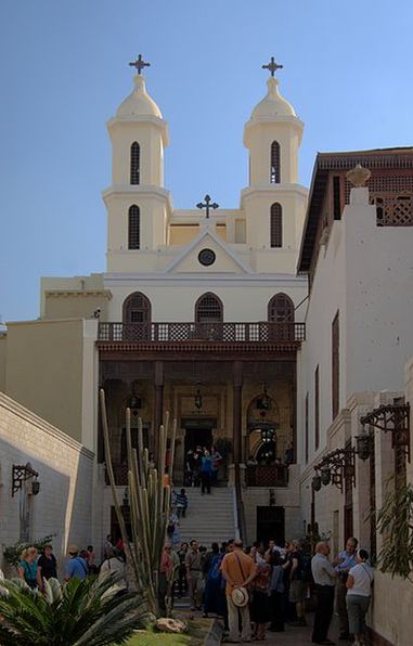 Коптская церковь Св. Марии (Аль-Муалляка)