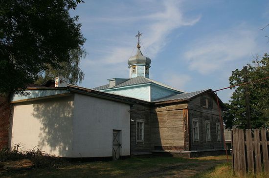 Деревянная Свято-Преображенская церковь