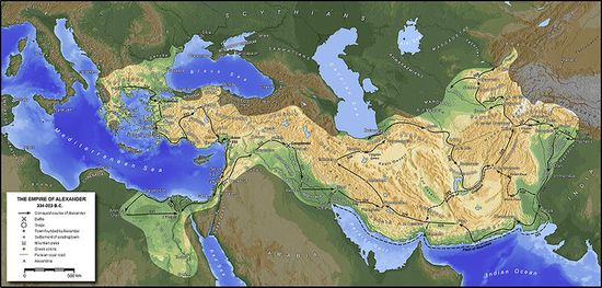 Поход Александра Македонского на Азию