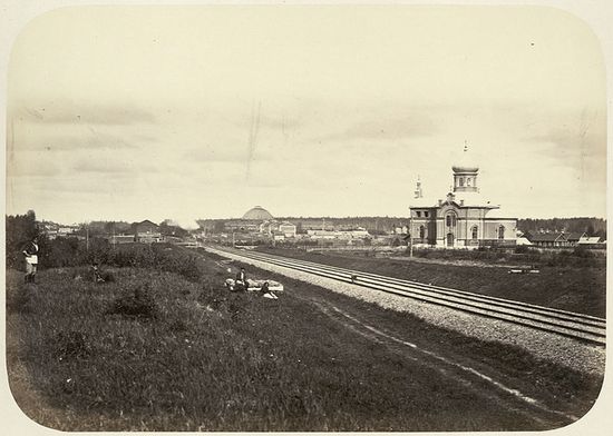 Малая Вишера в 1860-е годы