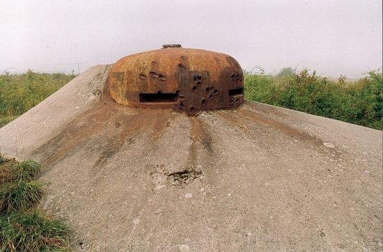 Внешнее укрепление бункера Лодрефан.