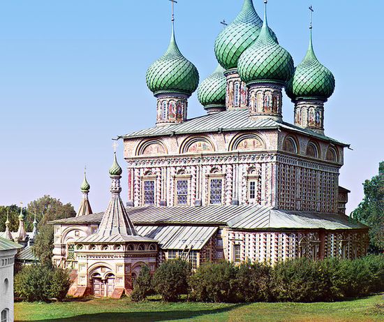 Церковь Воскресения на Дебре, фото 1910, С. М. Прокудин-Горский
