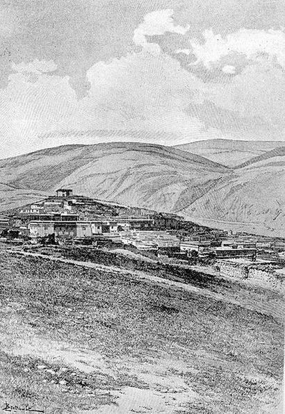 Литанг в 1840.