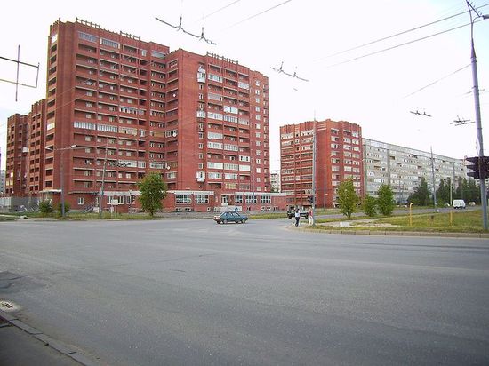 Вид на Ленинский район города