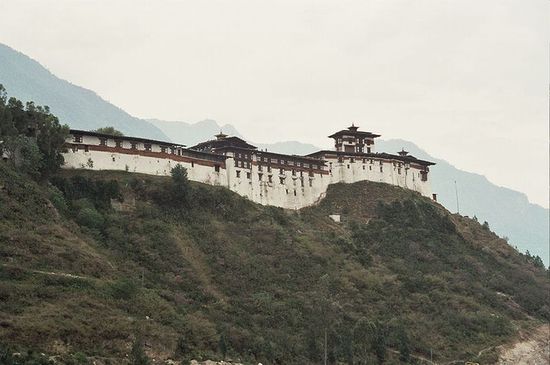 Крепость Вангди Пходранг в Бутане
