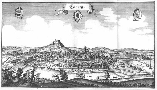 Кобург в 17 веке