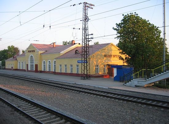 Железнодорожный вокзал в 2007 году