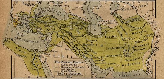 Империя Ахеменидов в период расцвета